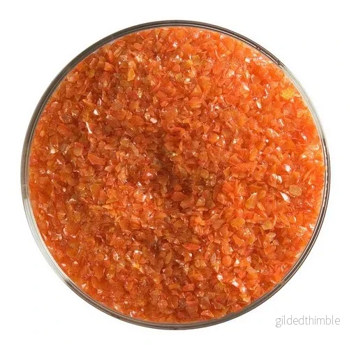 Be 0225-0002 Pimento Red Opaque Fritt Medium Be 0225-0002 Pimento Red Opaque Fritt Medium