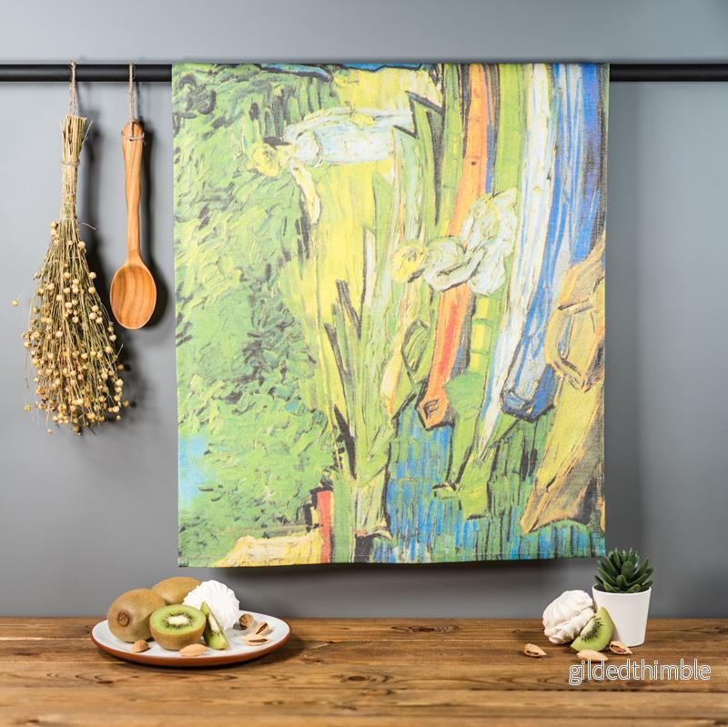 Lina dvielis | Vinsents van Gogs ”Uāzas krastā” Lina dvielis | Vinsents van Gogs ”Uāzas krastā”