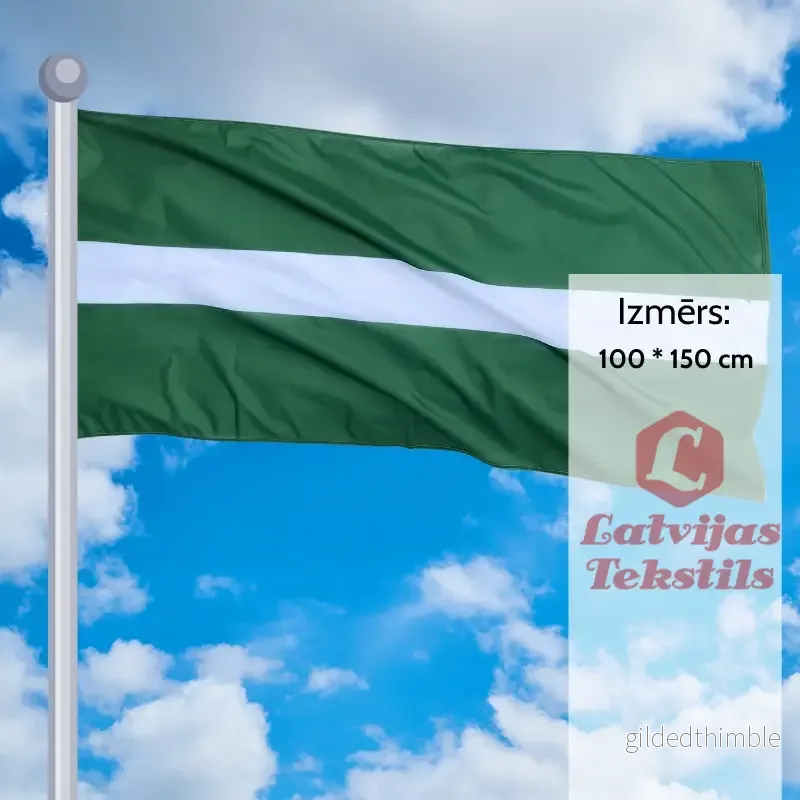 Zemgales karogs fasādei un mastam | 100 * 150 cm