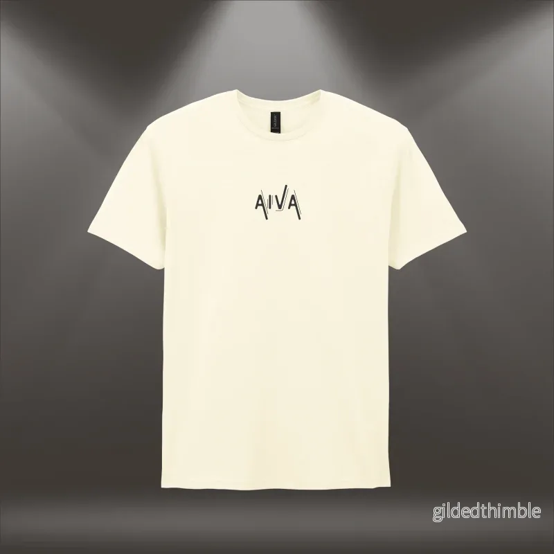 Kokvilnas T-krekls ar vārdu ”Aiva”