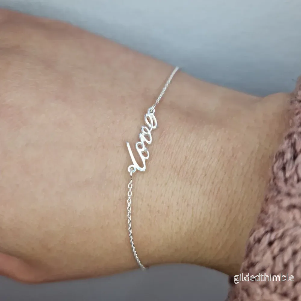 Armband Love sterling silver