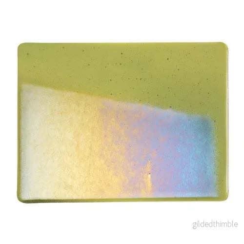 Bullseye 1207-0031 Fern Green Transparent Iridiserande 3mm