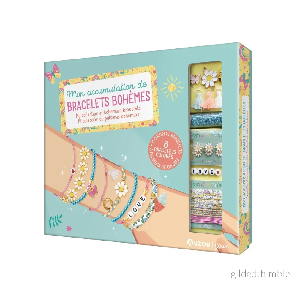 Pärlset – Armband Bohémes