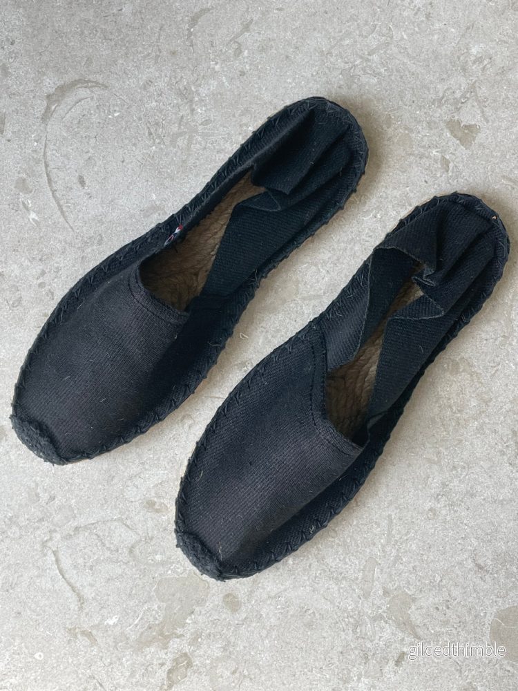 Espadrillos i canvas 'Basque' Black - Bild 2