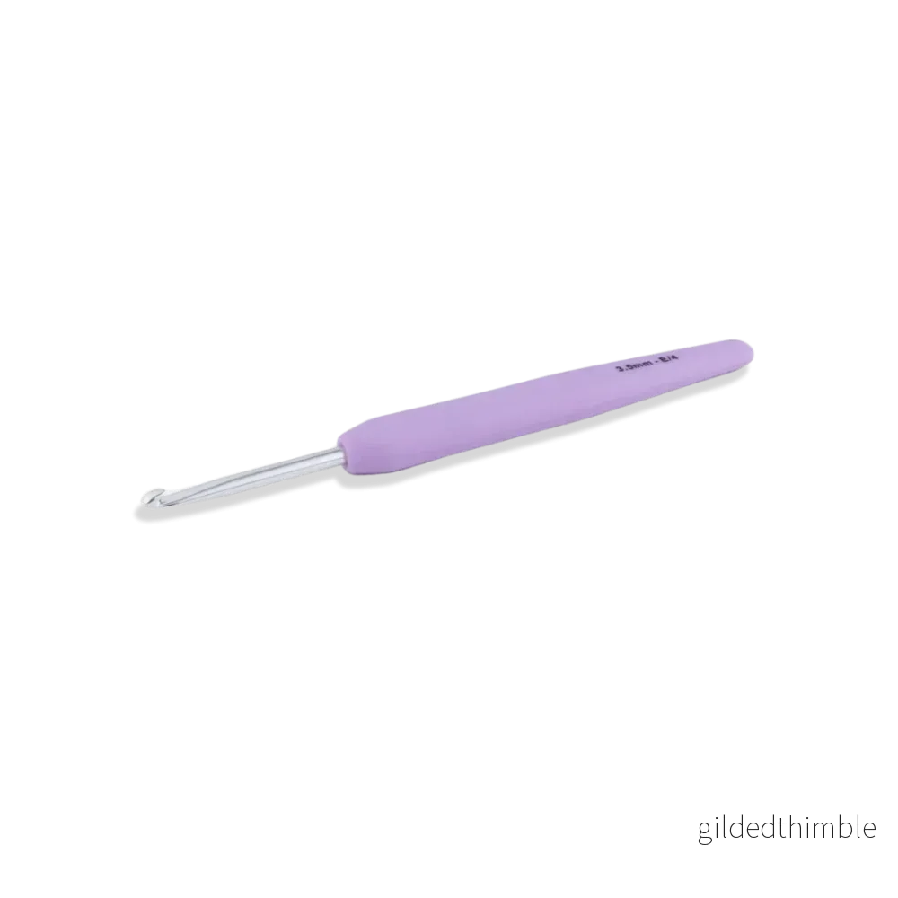 Virknål ergonomisk KnitPro Waves – Lilac Dream 3,5 mm. Virknål ergonomisk KnitPro Waves – Lilac Dream 3,5 mm.