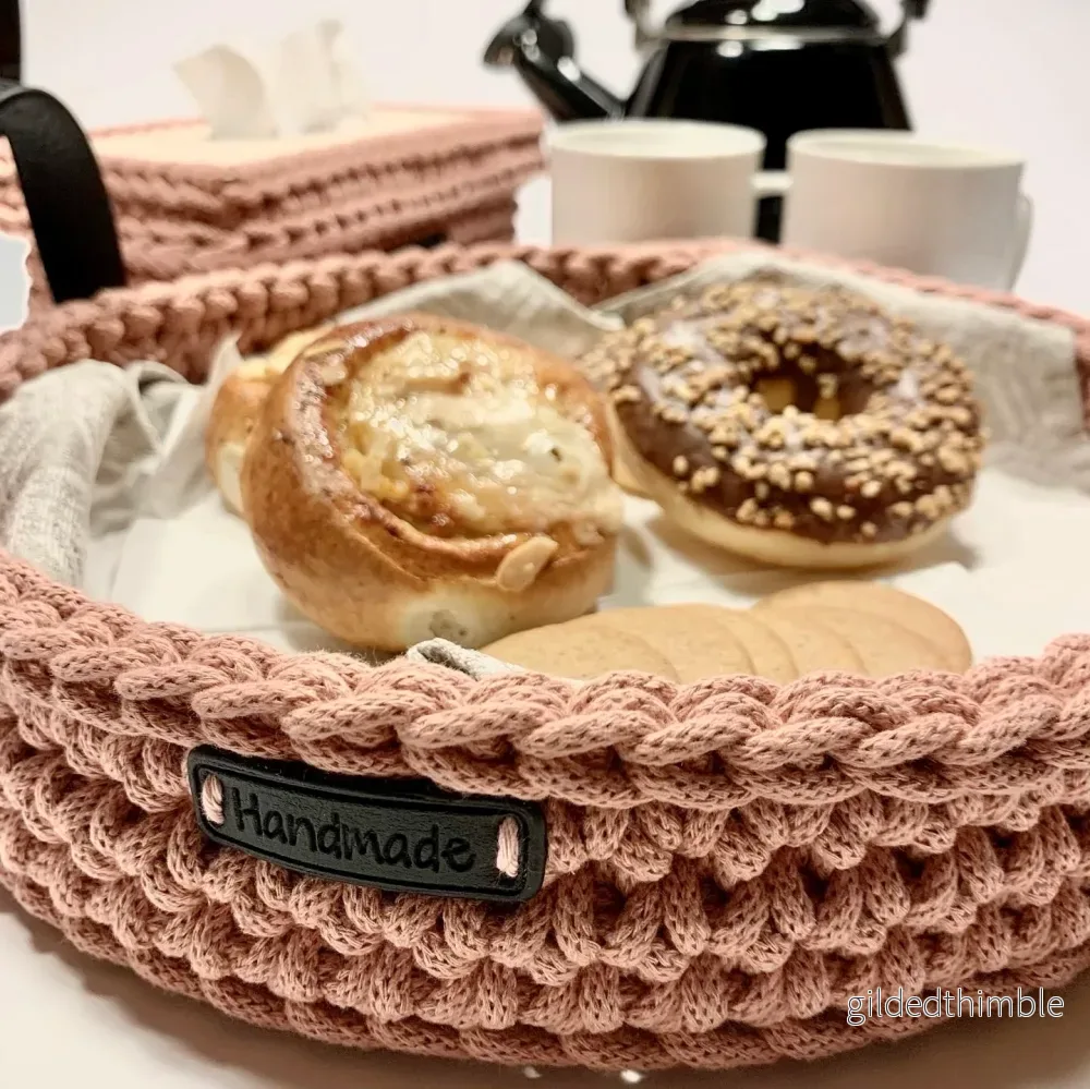 Materialkit - "Wendy" virka ett fika-kit