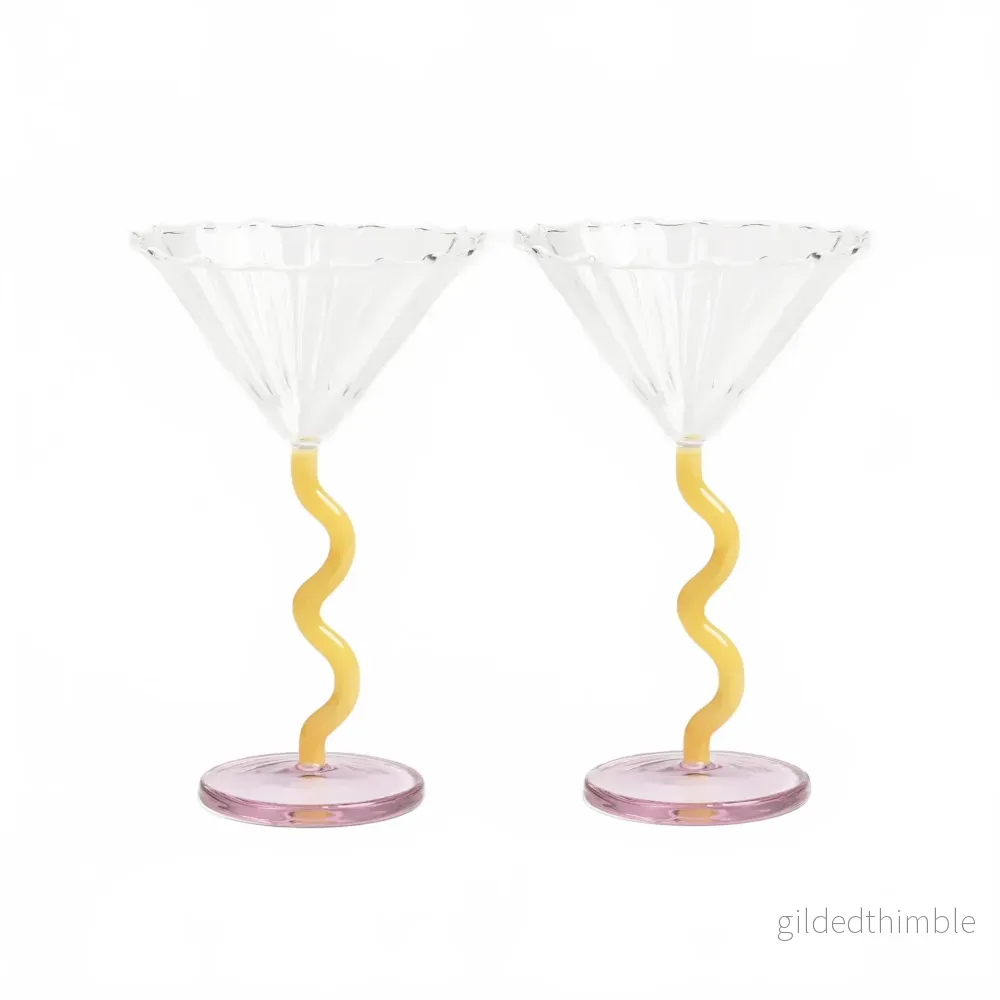 Coupeglas Curve Caramel 2-pack Coupeglas Curve Caramel 2-pack