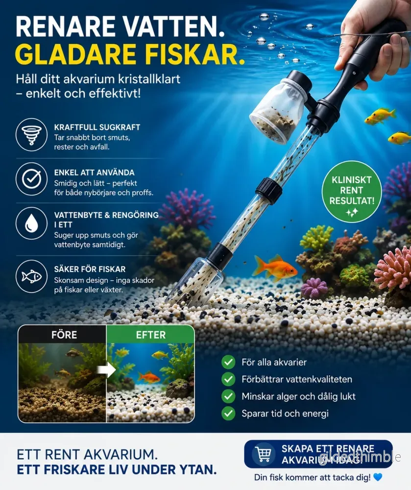 AquaClean™ – Kristallklart vatten. Enklare akvarievård AquaClean™ – Kristallklart vatten. Enklare akvarievård