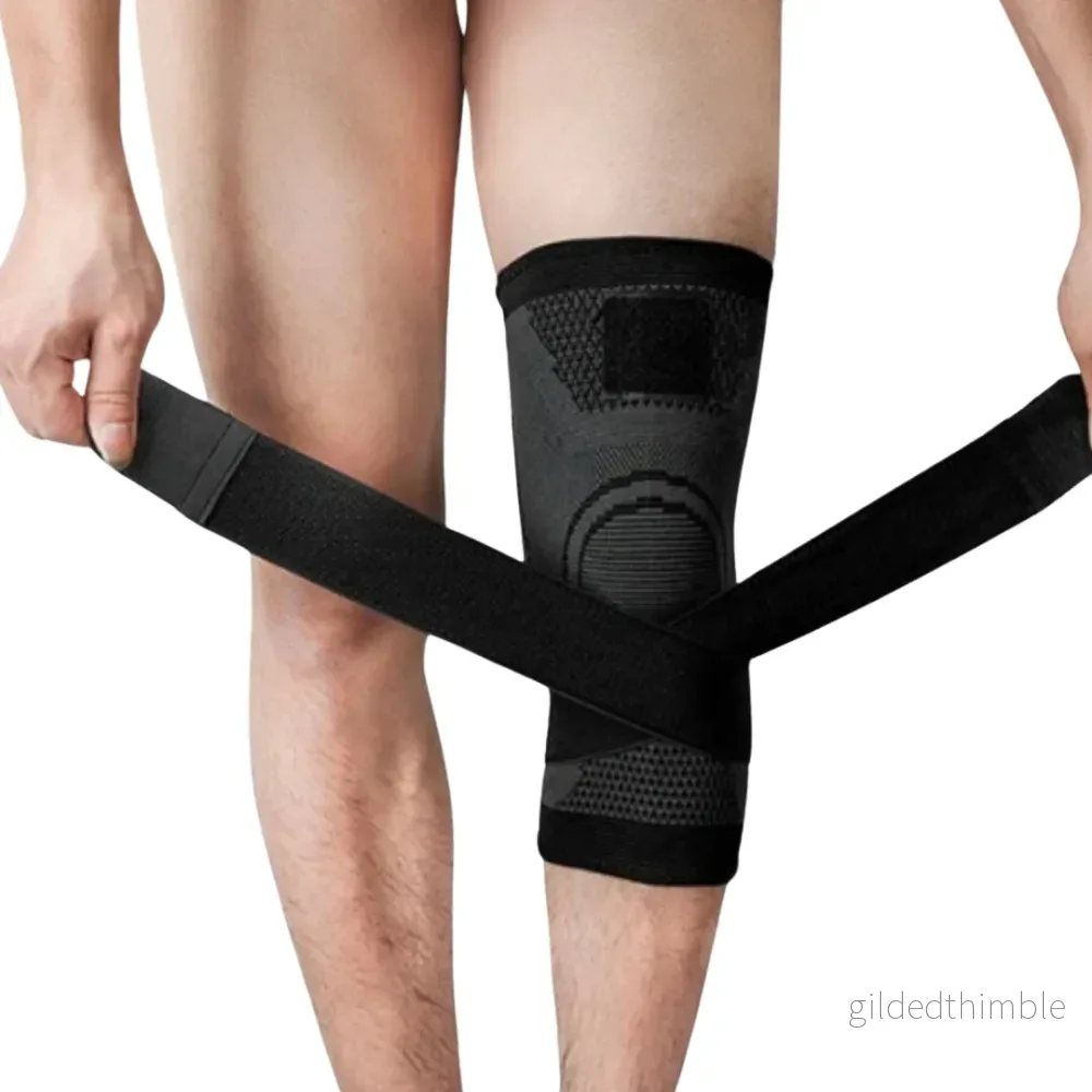 Elastiskt Sportknäskydd – Stödjande & Flexibelt Skydd för Träning och Sport