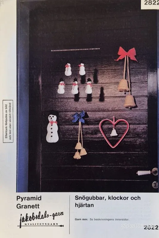 Vintage originalmönster – Juliga häng och väggmobiler