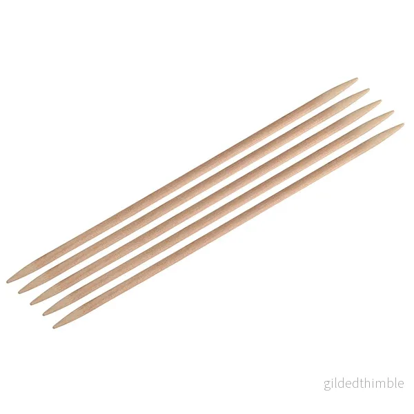 KnitPro Basix strumpstickor 20 cm, 4 mm