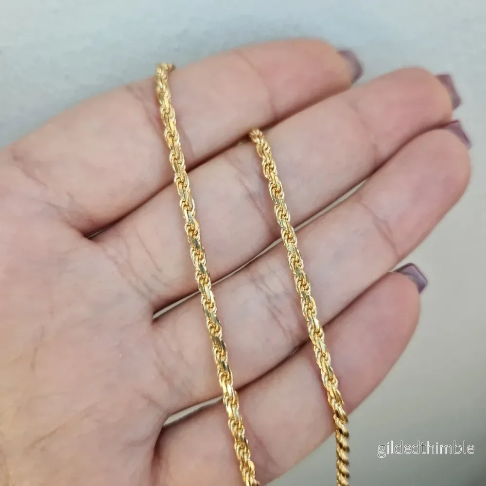 Cordell halsband 8-kantslipad 18k guld Cordell halsband 8-kantslipad 18k guld