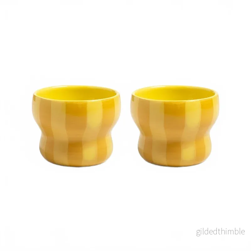 Mugg Circus – Gul 2-pack Mugg Circus – Gul 2-pack