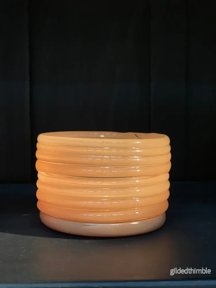 Ljuslykta glas 'Gilbert' Peach
