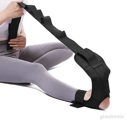 Stretchband för Fot och Vad – Flexibelt och Justerbart