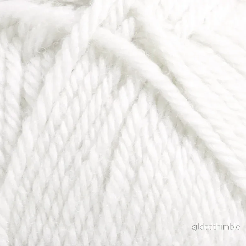 Merino 50g Snow White - Bild 2