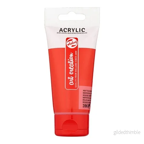 TAC ACRYL 75ML NAPTHOL RED MEDIUM