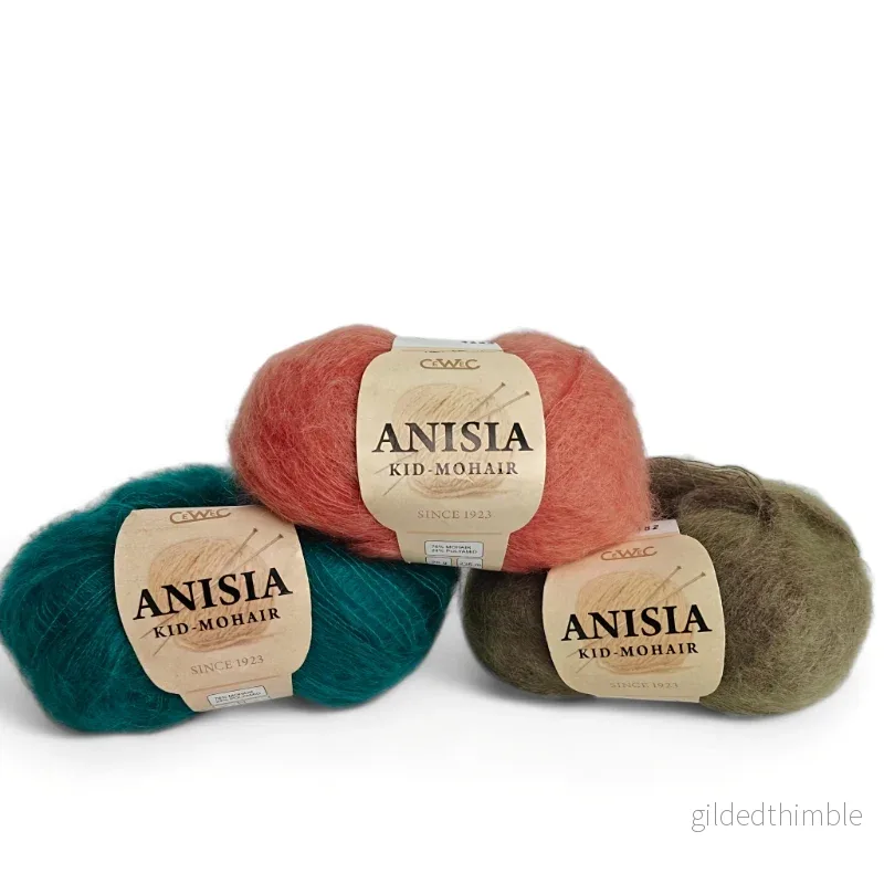 Anisia Kid Mohair – Lyxigt Mohairgarn 25g Anisia Kid Mohair – Lyxigt Mohairgarn 25g