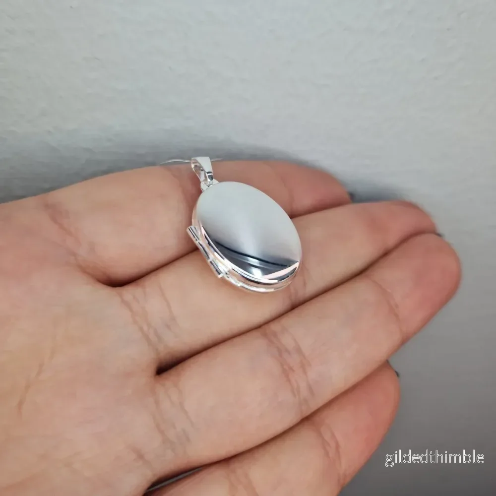 Medaljong silver