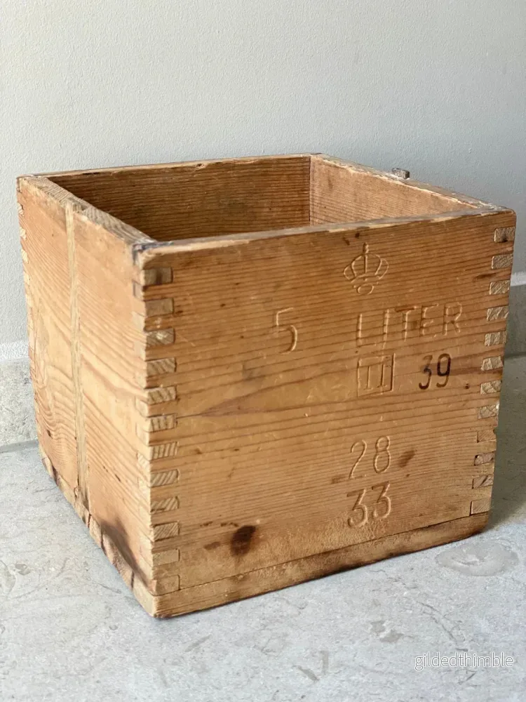 Litermått allmoge 'Nr 23' unik - Bild 3
