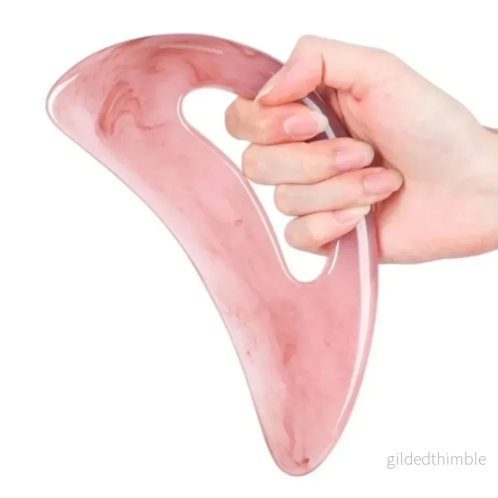 Gua Sha-skrapa för kroppen – Lindra spänningar & förbättra cirkulationen