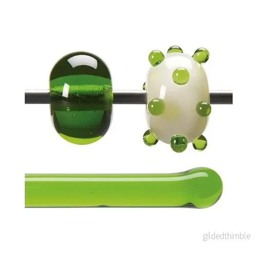 Bullseye Lime Green Transp 1426-0576