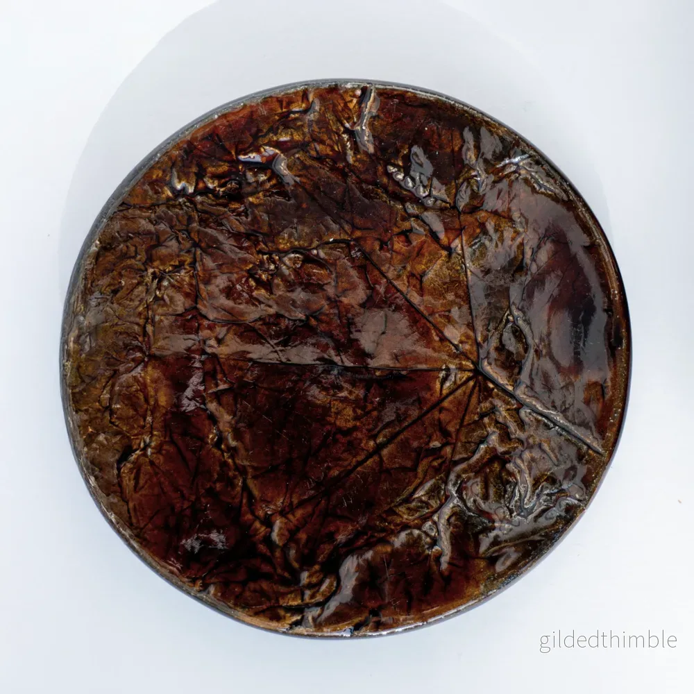Lergodsglasyr 9105 Dark Brown - Bild 2