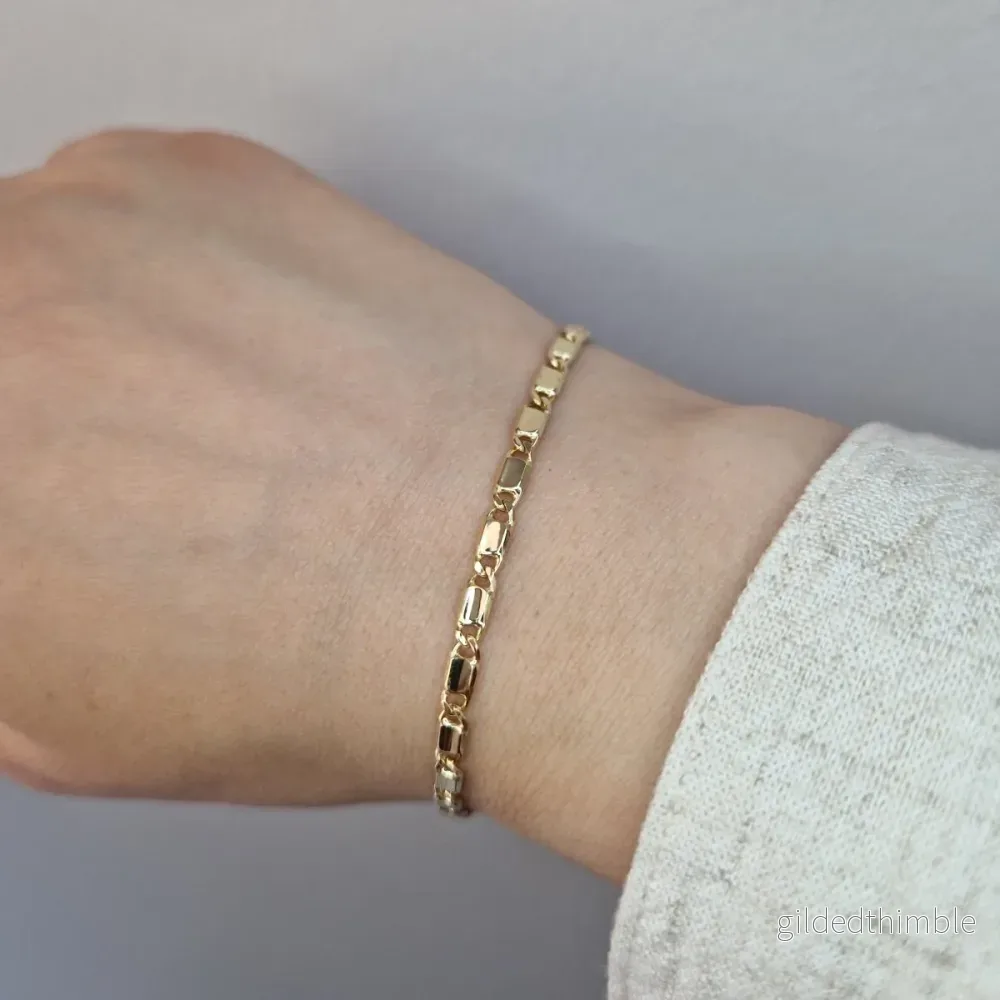 Fantazia armband 18k guld – 18cm