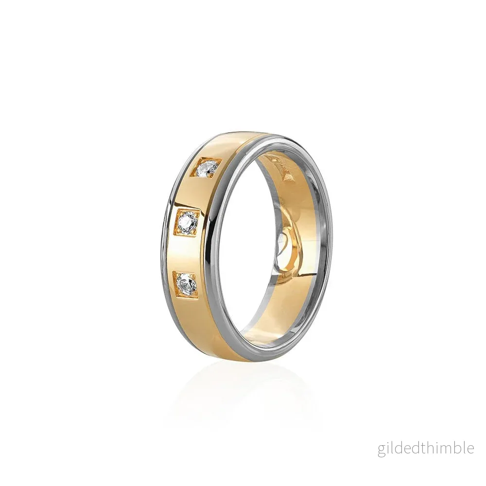 Vigselring Eddy 18k vitguld Vigselring Eddy 18k vitguld