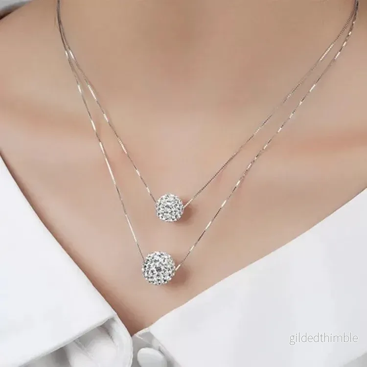 HALSBAND – SILVER SPARKLE (Limited edition)