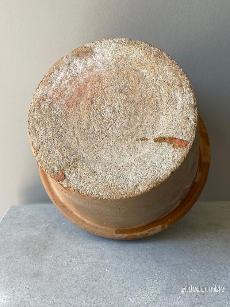 Fransk skål Tian 'Nr 13' antik - Bild 3