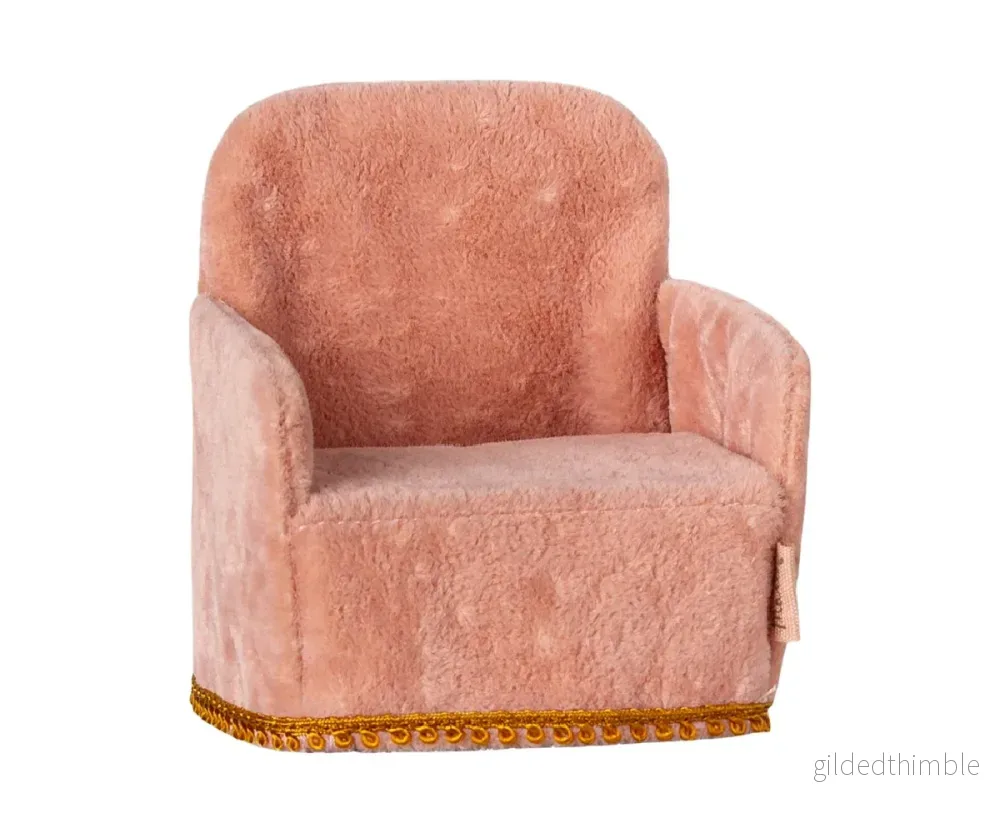 Maileg – Fåtölj Rosa