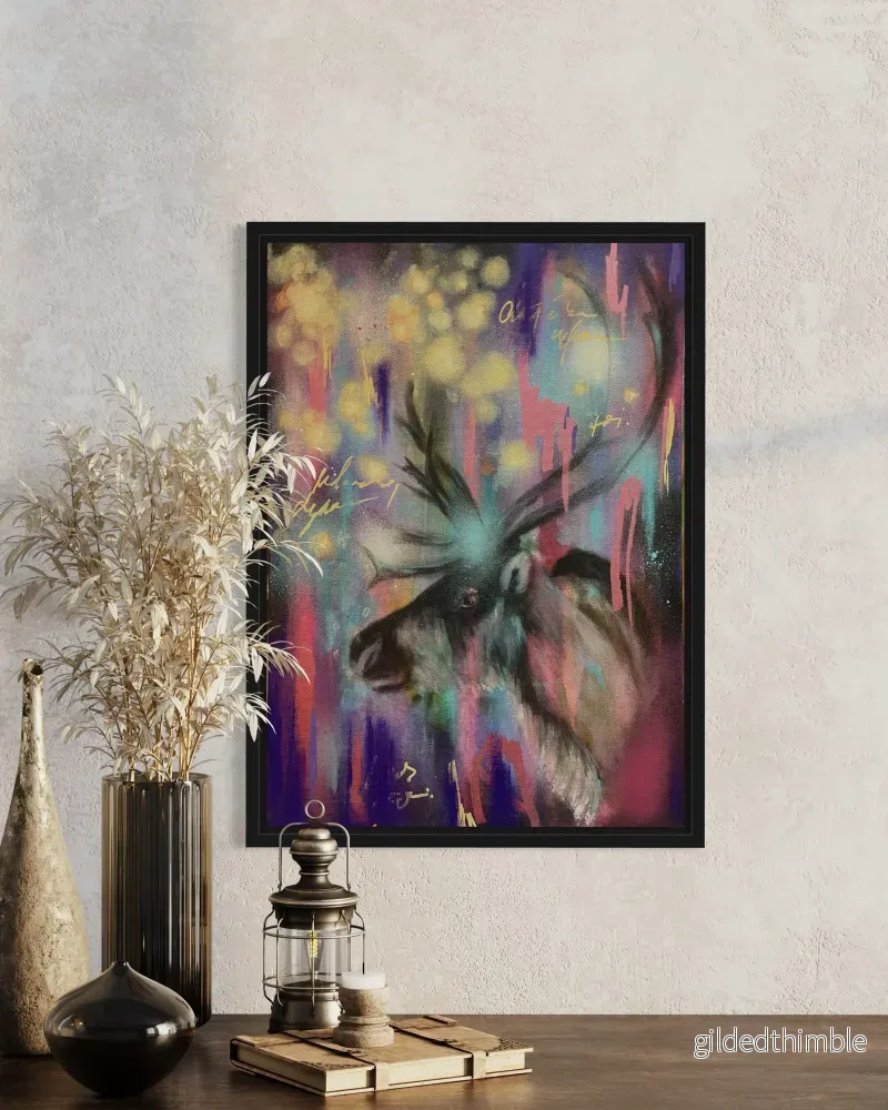 Magiska Renen - Art Print