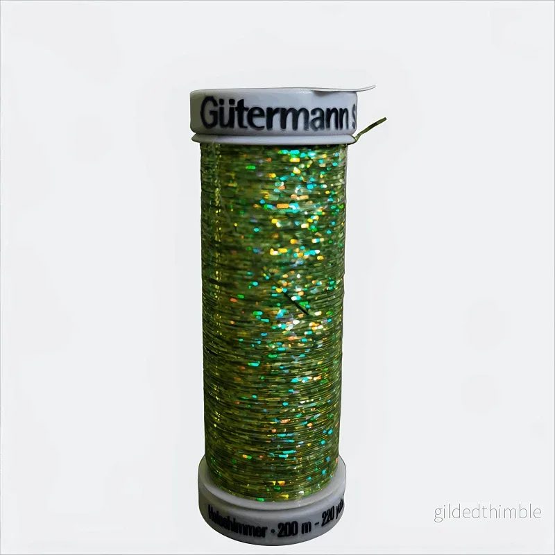Gütermann Glittertråd 200m - Premium Polyeten för Broderi & Dekoration ✨ - Bild 3