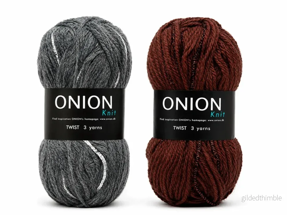 Onion twist 3 yarns Onion twist 3 yarns