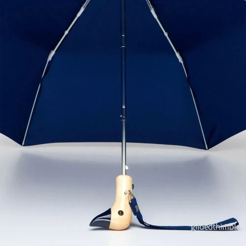 Duck Umbrella - Marinblå - Bild 3