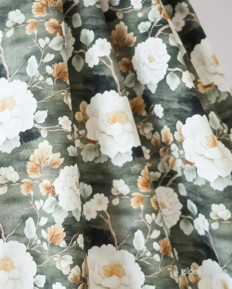 BOTANICAL ROSE – OLIVE - Bild 3