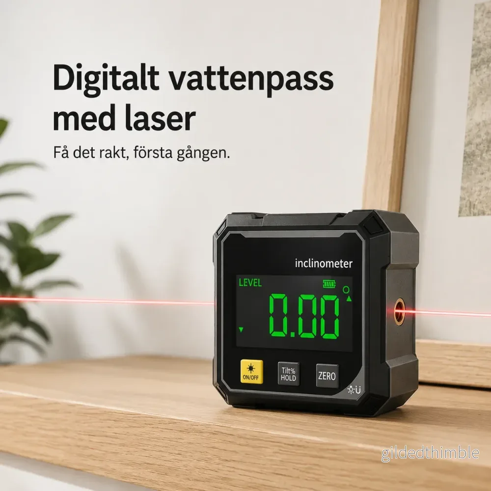 Snörrak™ – Digitalt vattenpass med laser Få det rakt, första gången | 🎃 Gratis Halloweenpresent - Bild 2
