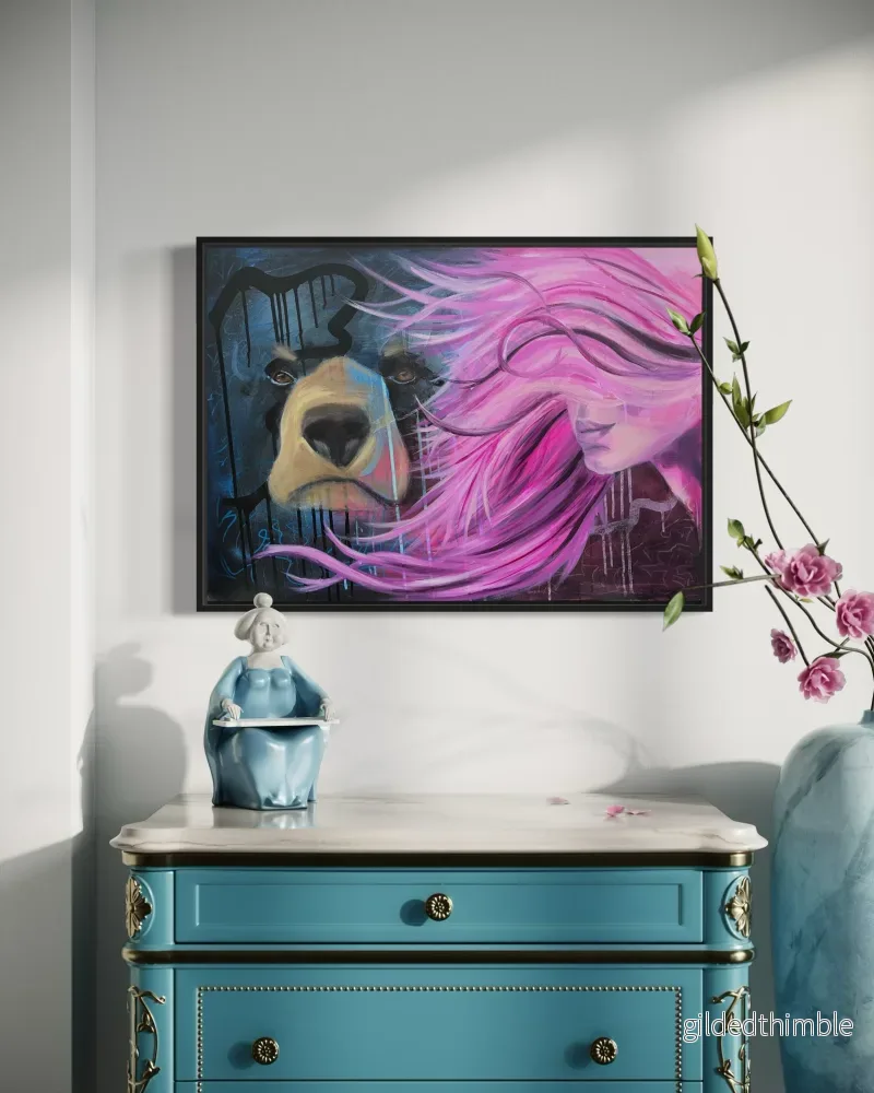 I choose the bear- Art Print I choose the bear- Art Print