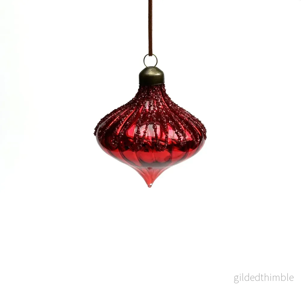 Julkula Glas Droppformad - Bild 2