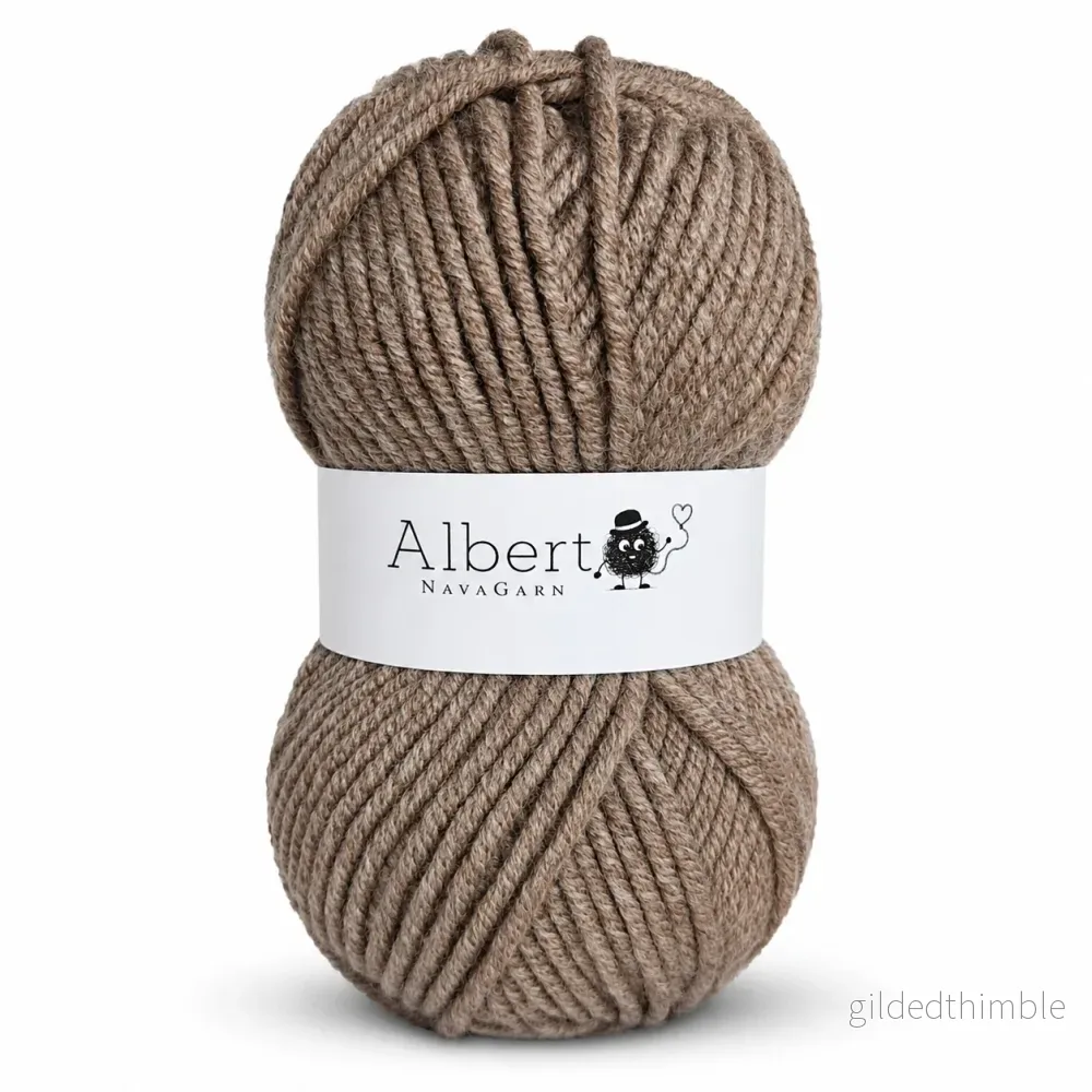 Albert – Chunky garn med merinoull 100 g - Bild 2