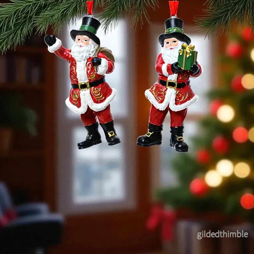 Julgransprydnad Klassisk Tomte