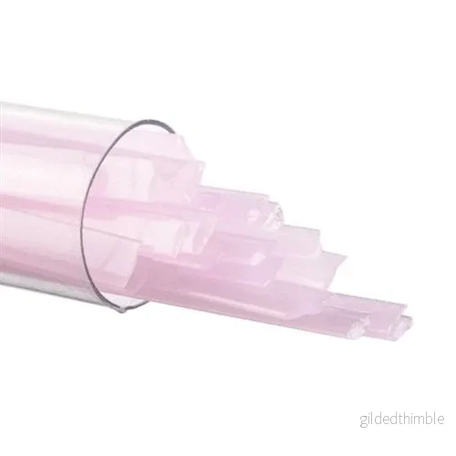 Be 0421 4-5 mm mjukt rosa band