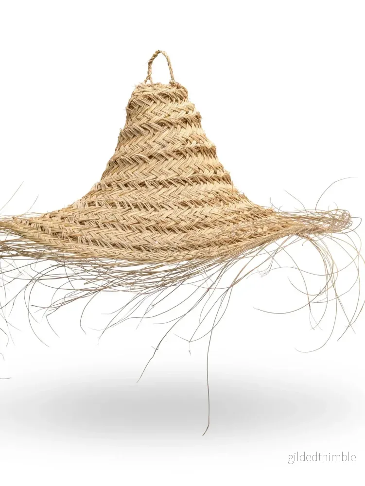 Lampskärm i strå 'Araig' Ø 70 - Bild 2
