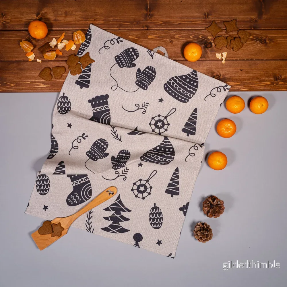 Lina dvielis | Ziemas prieki Lina dvielis | Ziemas prieki