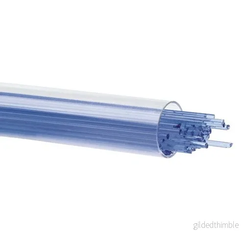Bullseye Sky Blue Transp Stringer 1414-0272, 2mm Bullseye Sky Blue Transp Stringer 1414-0272, 2mm