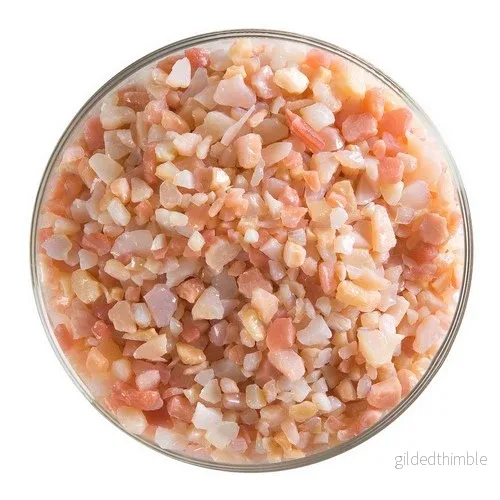 Bullseye 0305-0003 Gammelrosa Opak Frit Grov