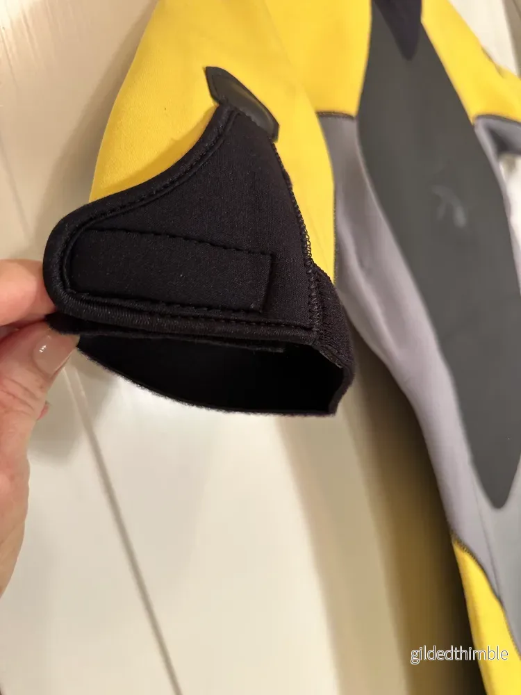 Våtdräkt steamer - gul och grå stl S - Bild 2