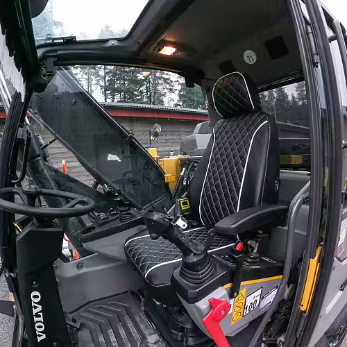 Stolsöverdrag: Volvo Grävmaskiner Standard stol