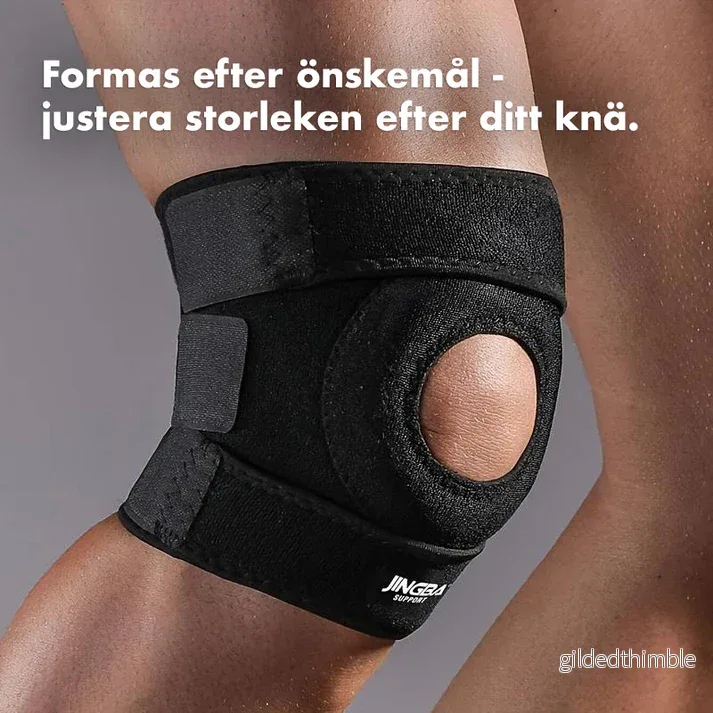 Justerbart Knäskydd – Stabilitet och Komfort för Alla Aktiviteter - Bild 3